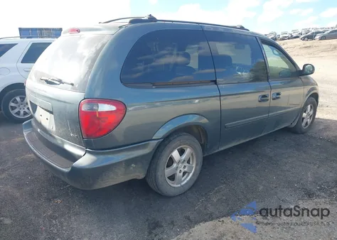 2005 Dodge Grand Caravan Sxt из США, поврежденный, VIN 2D4GP44L55R364341